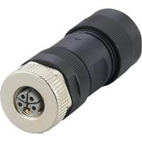 ifm Electronic E12672 Sensor/actuator connector, niet geassembleerd Aantal polen (sensoren): 5 Bus, recht 1 stuk(s) - thumbnail