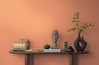 AS Creation Retro Chic - Oranje - Effen - 390973