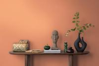 AS Creation Retro Chic - Oranje - Effen - 390973 - thumbnail