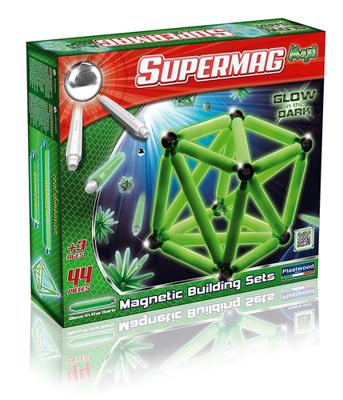 Selecta Supermag - maxi glow 44 delige magnetenset