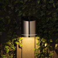 Solar Wandlamp LED Zilver - thumbnail