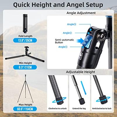 Sirui AT-125 + E-10 Lichtgewicht Traveler statief