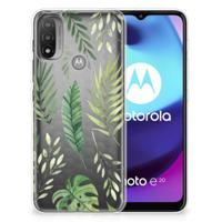 Motorola Moto E20 | E40 | TPU Case | Leaves - thumbnail