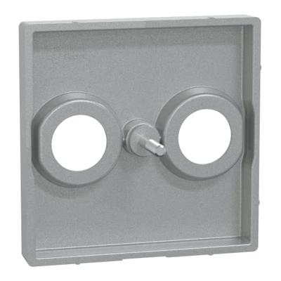 Merten MEG4122-0460 Afdekking System M Aluminium 1 stuk(s)