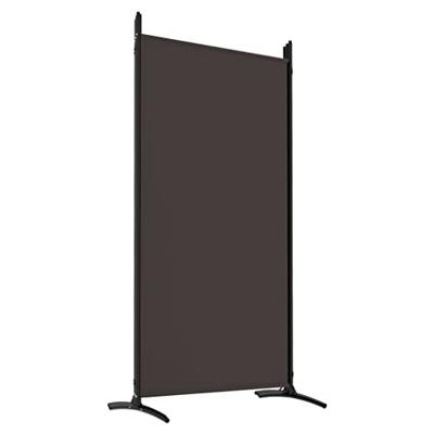 Kamerscherm met 6 panelen 520x180 cm stof bruin