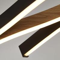 Searchlight Strakke led hanglampBloom - 32104-1BK - thumbnail