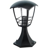 Narmy 3 LED Tuinlamp Buitenstaander - Mat Zwart Aluminium - E27 - thumbnail