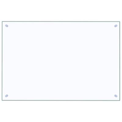 VidaXL Spatscherm keuken 90x60 cm gehard glas transparant