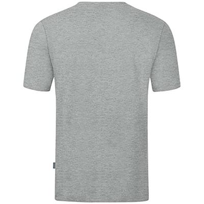 JAKO C6121 T-Shirt Organic Stretch - Lichtgrijs Gemeleerd - XL