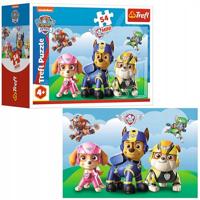 Paw Patrol Mini puzzel , 54st. - thumbnail