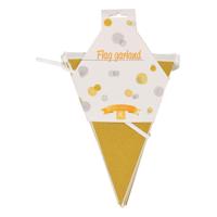 Vlaggenlijn Goud, 6m - thumbnail