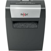 Rexel Momentum X308 papiervernietiger Deeltjesversnippering 70 dB Zwart, Grijs - thumbnail