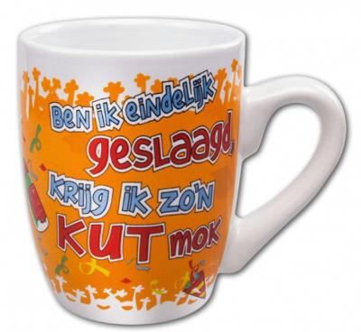 Paperdreams cartoonmok geslaagd kut