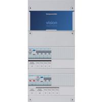 Groepenkast Hager VKG42E 6-groepenverdeler met hoofdschakelaar 2x ALS 30mA 1-fase - thumbnail