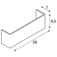 SLV Mana 29 1607213 Lampenkap Wit - thumbnail