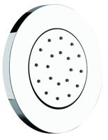 Bodyjet Hotbath Mate Twist Inbouw Massage Kantelbaar 13 cm Rond Chroom - thumbnail