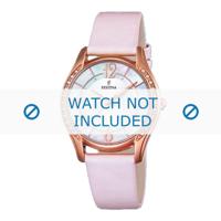 Festina horlogeband F16946-1 Leder Roze 18mm - thumbnail