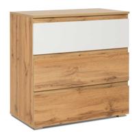 Ladekast Tessa wit&naturel - thumbnail