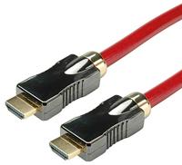 ROLINE HDMI 8K (7680 x 4320) Ultra HD Cable met Ethernet, M/M, rood, 2 m - thumbnail