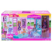 Barbie Huis met Pop + Meubels en Accessoires - thumbnail