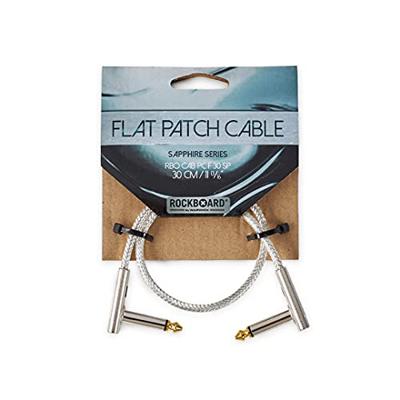 RockBoard Sapphire Series Flat Patch Cable transparant 30 cm
