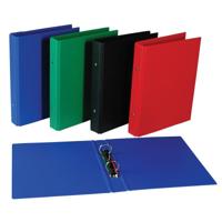 Ringmap, ft A5, 2 ringen van 25 mm, geassorteerde kleuren - thumbnail