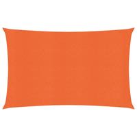 VidaXL Zonnezeil 160 g/m² 2x4,5 m hdpe oranje - thumbnail