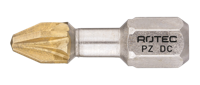 Rotec Torsionbit PZ 1 | L=25 | C6.3 | DIAMONDgrip | 2 stuks - 804.30012 - thumbnail