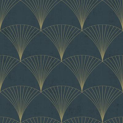 Dutch Wallcoverings Behang Design Chrysler Blue 12000