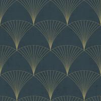 Dutch Wallcoverings Behang Design Chrysler Blue 12000 - thumbnail