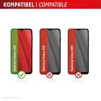 Displex Kogelvrij glas 2D/helder (10H) voor Samsung Galaxy A16, eco-montageframe, gehard glas, krasbestendige beschermfolie, hoesvriendelijk - thumbnail
