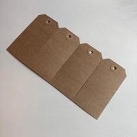 Eco-brown labels 55x110 mm nr. 5 1000st - thumbnail