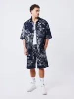 Project X Paris Pixel Zomerset Heren Donkerblauw - Maat L - Kleur: Donkerblauw | Soccerfanshop - thumbnail