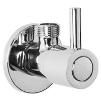 Hoekstopkraan Differnz Met Rozet 1/2x3/8 mm Chroom Differnz - thumbnail