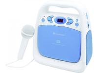 Soundmaster KCD50PI CD player Portable CD player Pink, White - thumbnail