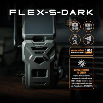Spypoint Wildcamera 40 Mpix Black LEDs, Low Glow LEDs Antraciet