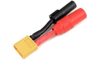 Conversie kabel XT60 Man > XT150 Vrouw (Anti-Spark) met silicone kabel 12AWG