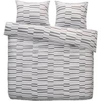 Dekbedovertrek Lincoln - grijs - 200x200/220 cm - Leen Bakker - thumbnail