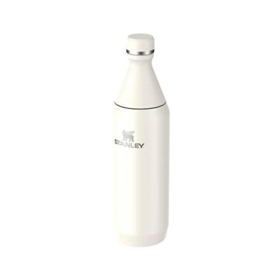 Stanley Drinkfles - Waterfles - The All Day Slim Bottle - Cream - 600 ml