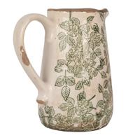 Clayre & Eef Deco kan beige 16x12x18cm - thumbnail