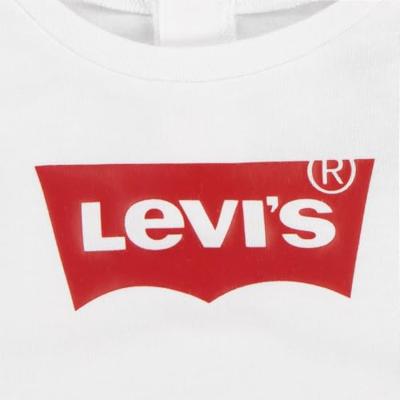Meisjesshirt Batwing Levi's® wit Meisjesshirt Batwing Levi's® wit
