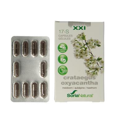 Soria 17-S Crataegus oxyacantha XXI Meidoorn 300mg 30 Capsules
