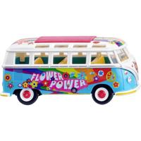 Wiking 079744 H0 Auto Volkswagen T1 Sambabus Flower Power. Power - thumbnail