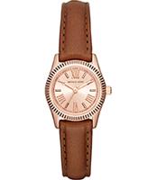 Horlogeband Michael Kors MK2540 Leder Bruin 14mm - thumbnail