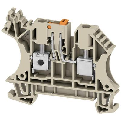 Weidmüller 2796780000 Zekering-serieklem Schroeven Donkerbeige 50 stuk(s)