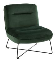 J-Line Fauteuil 'Stephan' kleur Groen - thumbnail