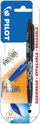 Rollerpen pilot frixion bl-fr7 m blister zwart