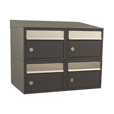 Stoer! Brickset 2-Breed, 2-Hoog Met Dak Antraciet - 40215065_2x2d