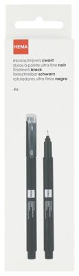 HEMA Microschrijvers - 4 stuks
