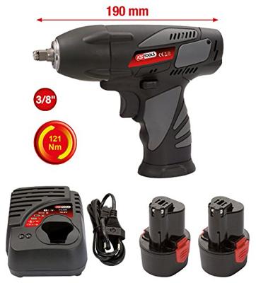 KS Tools 515.3516 5153516 Accu-slagmoersleutel 10.8 V Aantal meegeleverde accus: 2 2.0 Ah Li-ion KS Tools 515.3516 5153516 Accu-slagmoersleutel 10.8 V Aantal meegeleverde accus: 2 2.0 Ah Li-ion